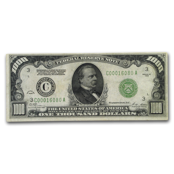 1928 (C-Philadelphia) $1,000 FRN Choice XF+ 1928 (C-Philadelphia) $1,000 FRN Choice XF+