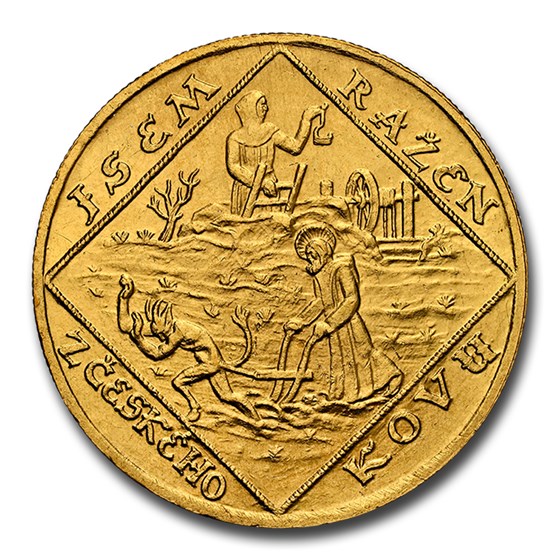 1928 Czechoslovakia Gold 4 Dukaten MS-64 NGC 1928 Czechoslovakia Gold 4 Dukaten MS-64 NGC