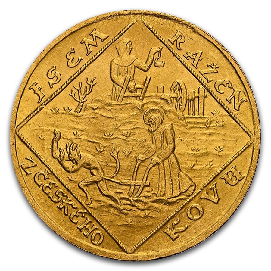 1928 Czechoslovakia Gold 4 Dukaten MS-65 NGC
