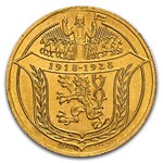 1928 Czechoslovakia Gold 4 Dukaten MS-65 NGC