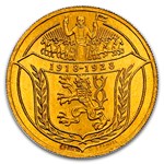 1928 Czechoslovakia Gold 4 Dukaten MS-66 NGC