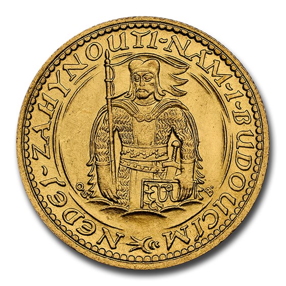 1928 Czechoslovakia Gold Ducat MS-64 NGC 1928 Czechoslovakia Gold Ducat MS-64 NGC
