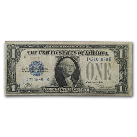 1928-D $1.00 Silver Certificate Fine (Fr#1604) 1928-D $1.00 Silver Certificate Fine (Fr#1604)