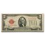 1928-D $2.00 U.S. Note Red Seal AU (Fr#1505)
