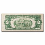 1928-D $2.00 U.S. Note Red Seal Fine (Fr#1505)
