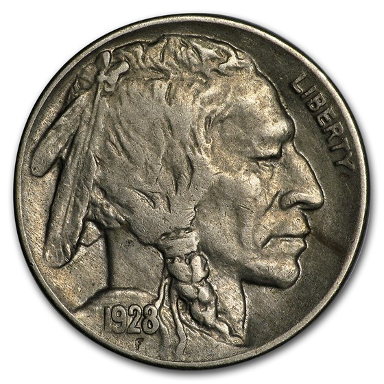 1928-D Buffalo Nickel AU 1928-D Buffalo Nickel AU