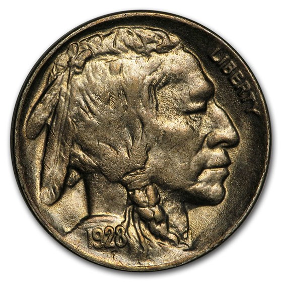 1928-D Buffalo Nickel BU 1928-D Buffalo Nickel BU