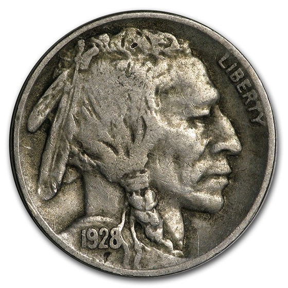 1928-D Buffalo Nickel VF