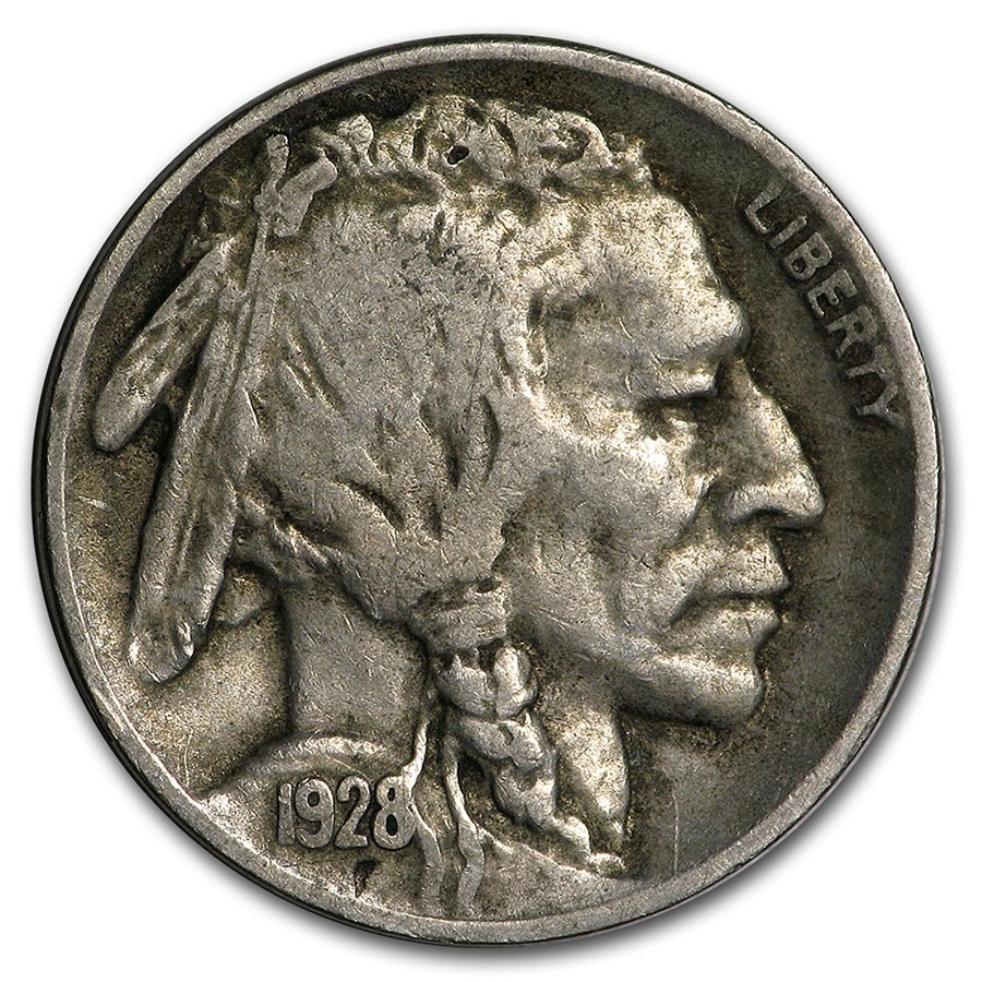 Buy 1928-D Buffalo Nickel VF | APMEX