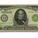 1928 (D-Cleveland) $1,000 FRN About New-50 PMG (Fr#2210-D)