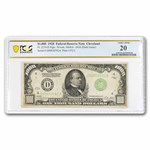 1928 (D-Cleveland) $1,000 FRN VF-20 PCGS (Fr#2210-D)