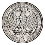 1928-D Germany Silver 3 Reichsmark MS-65 PCGS