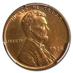 1928-D Lincoln Cent MS-64 PCGS (Red/Brown)