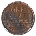 1928-D Lincoln Cent MS-66 NGC (Brown)
