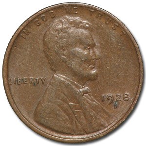 1928-D Lincoln Cent VF 1928-D Lincoln Cent VF