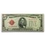 1928-E $5.00 U.S. Note Red Seal AU (Fr#1530)