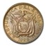 1928 Ecuador Centavo MS-63 PCGS (Brown)