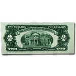 1928-F $2.00 U.S. Note Red Seal Crisp CU (Fr#1507)