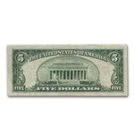 1928-F $5.00 U.S. Note Red Seal Fine (Fr#1531)