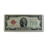 1928-G $2.00 U.S. Note Red Seal VF (Fr#1508)