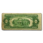 1928-G $2.00 U.S. Note Red Seal VG (Fr#1508)