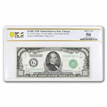 1928 (G-Chicago) $1,000 FRN AU-50 PCGS (Fr#2210-G)