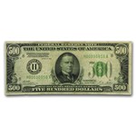 1928 (H-St. Louis) $500 FRN VF (Fr#2200-H)