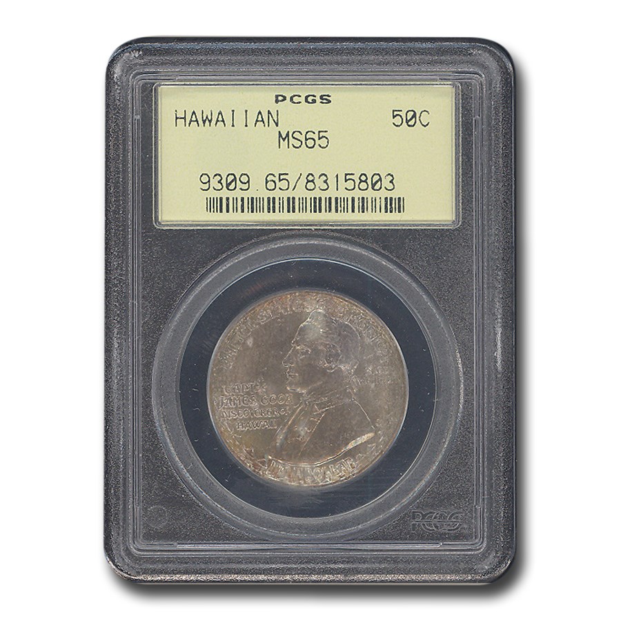 1928 Hawaii Half Dollar Commem MS-65 PCGS