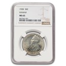 1928 Hawaii Sesquicentennial Half Dollar Commem MS-65 NGC