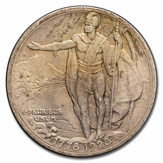 1928 Hawaiian Sesquicentennial Half Dollar BU 1928 Hawaiian Sesquicentennial Half Dollar BU