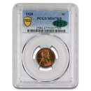 1928 Lincoln Cent MS-67 PCGS CAC (Red/Brown)