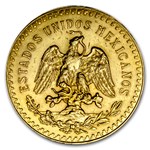 1928 Mexico Gold 50 Pesos AU