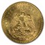 1928 Mexico Gold 50 Pesos MS-62 NGC