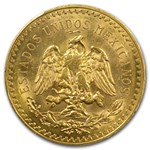 1928 Mexico Gold 50 Pesos MS-62 PCGS