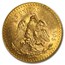 1928 Mexico Gold 50 Pesos MS-63 NGC