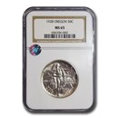 1928 Oregon Trail Commemorative Half Dollar MS-65 NGC