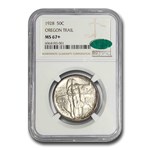 1928 Oregon Trail Commemorative Half Dollar MS-67+ NGC CAC