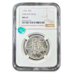 1928 Oregon Trail Commemorative Half Dollar MS-67 NGC