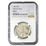 1928 Oregon Trail Commemorative Half Dollar MS-67 NGC