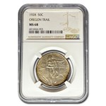 1928 Oregon Trail Commemorative Half Dollar MS-68 NGC