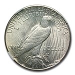 1928 Peace Dollar AU-58 NGC