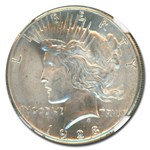 1928 Peace Dollar MS-64 NGC