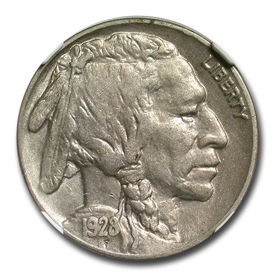 1928-S Buffalo Nickel AU-55 NGC 1928-S Buffalo Nickel AU-55 NGC
