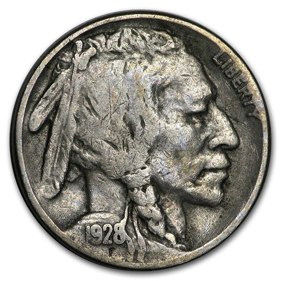1928-S Buffalo Nickel Fine 1928-S Buffalo Nickel Fine