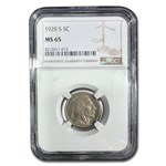 1928-S Buffalo Nickel MS-65 NGC