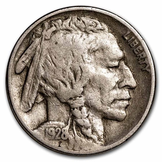 1928-S Buffalo Nickel VF 1928-S Buffalo Nickel VF