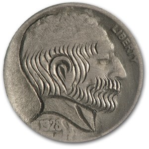 1928-S Indian Hobo Nickel (Modern) 1928-S Indian Hobo Nickel (Modern)