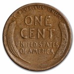 1928-S Lincoln Cent 50-Coin Roll Avg Circ