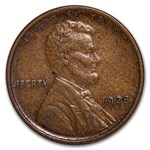 1928-S Lincoln Cent AU