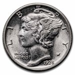 1928-S Mercury Dime BU